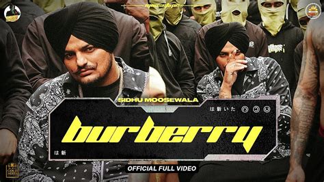 sidhu moose wala burberry lyrics|sidhu moose wala moosetape.